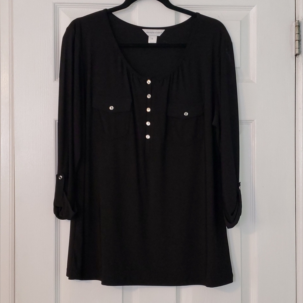 Woman's black shirt